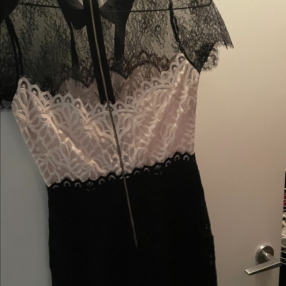 Sandro - two tones lace dress - Picture 5 of 5